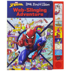 Marvel Spider-Man: Web-Slinging Adventure Look, Find and Listen Sound Book