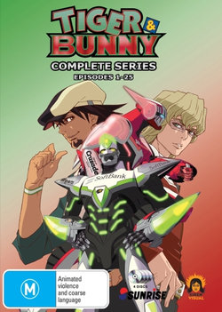 Tiger and Bunny: Complete Series (Episodes 1 - 25)