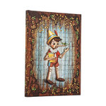 Carlo Collodi, Pinocchio (Fairy Tale Collection) Midi Lined Hardcover Journal (Elastic Band Closure)
