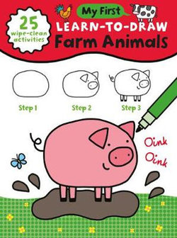 My First Learn-To-Draw: Farm Animals