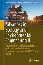 Advances in Ecology and Environmental Engineering II