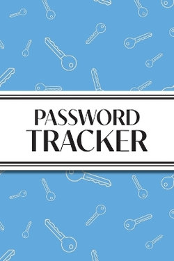 Password Tracker (Blue Keys) Password Tracker (Blue Keys)
