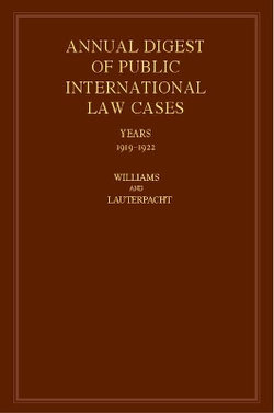 International Law Reports