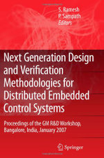 Next Generation Design and Verification Methodologies for Distributed Embedded Control Systems