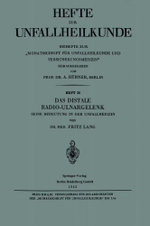 Das Distale Radio-Ulnargelenk