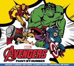 Marvel: The Avengers Paint-By-Number