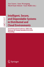 Intelligent, Secure, and Dependable Systems in Distributed and Cloud Environments