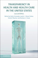 Transparency in Health and Health Care in the United States