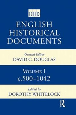 English Historical Documents 500-1041