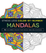 Stress Less Color-By-Number Mandalas