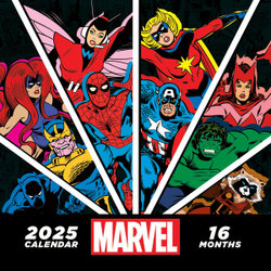 Marvel 2025 Square Calendar
