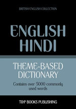 Theme-based dictionary British English-Hindi - 5000 words