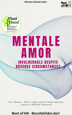 Mental Armor – Invulnerable Despite Adverse Circumstances