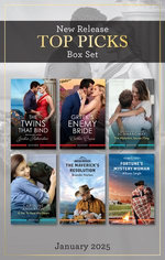 Top Picks New Release Box Set Jan 2025/The Twins That Bind/Greek's Enemy Bride/The Midwife's Secret Fling/A Vet To Heal His Heart/The Maverick's Re