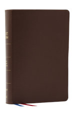 NET Bible, Full Notes Edition (NET, Brown Genuine Leather, Comfort Print)