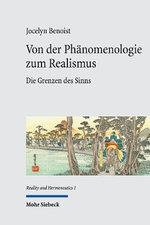 Von der Phänomenologie Zum Realismus