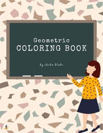 Geometric Patterns Coloring Book for Teens (Printable Version)