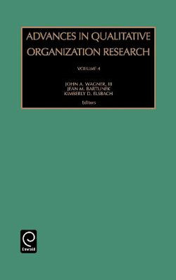 Advances in Qualitative Organization Research