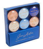 Jane Austen: Glass Magnet Set (Set Of 6)