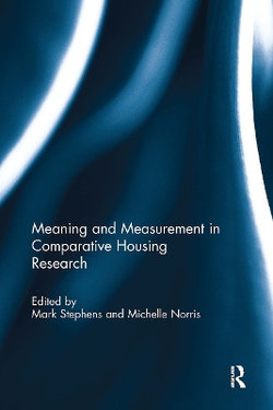 Meaning and Measurement in Comparative Housing Research Meaning and Measurement in Comparative Housing Research