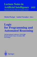 Logic for Programming and Automated Reasoning