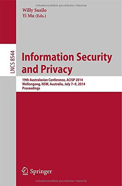 Information Security and Privacy