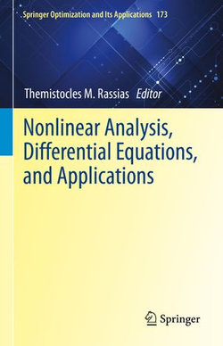 Nonlinear Analysis, Differential Equations, and Applications Nonlinear Analysis, Differential Equations, and Applications