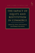The Impact of Equity and Restitution in Commerce The Impact of Equity and Restitution in Commerce