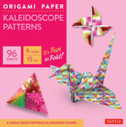 Origami Paper - Kaleidoscope Patterns - 6 - 96 Sheets