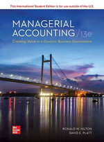 Managerial Accounting