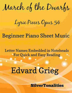 March of the Dwarfs Lyric Pieces Opus 54 Beginner Piano