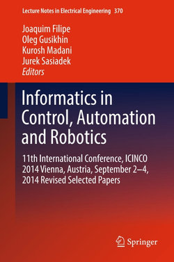 Informatics in Control, Automation and Robotics