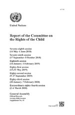 Report of the Committee on the Rights of the Child 75th