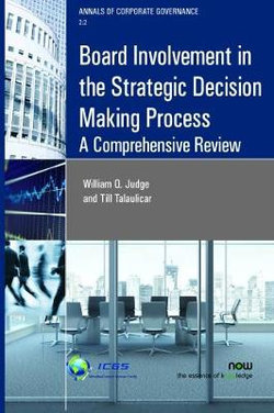 Board Involvement in the Strategic Decision Making Process
