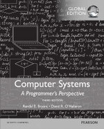 Computer Systems: A Programmer's Perspective, Global Edition Computer Systems: A Programmer's Perspective, Global Edition
