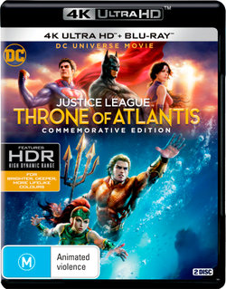 Justice League: Throne of Atlantis (Commemorative Edition) (DC Universe Movie) (4K UHD)