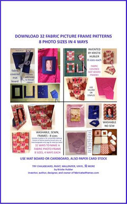 Download 32 Fabric Picture Frame Patterns