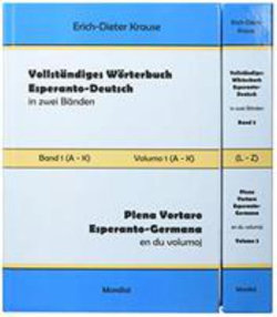 Vollständiges Wörterbuch Esperanto-Deutsch in Zwei Bänden, Band 1 and 2 (a - Z)