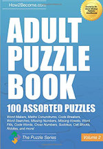 Adult Puzzle Book:100 Assorted Puzzles - Volume 2
