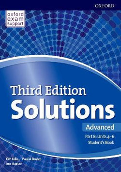 Solutions: Advanced: Student's Book B Units 4-6