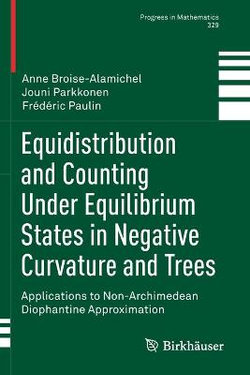 Equidistribution and Counting under Equilibrium States in Negative Curvature and Trees