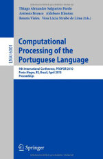 Computational Processing of the Portuguese Language