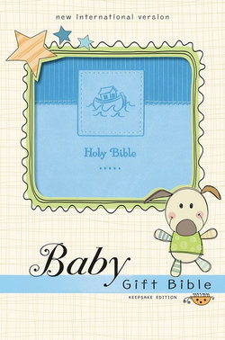 NIV Baby Gift Bible Red Letter Edition [Blue]