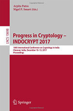 Progress in Cryptology - INDOCRYPT 2017