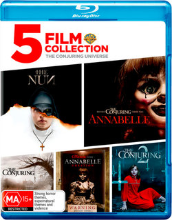 5 Film Collection: The Conjuring Universe (The Nun / Annabelle / The Conjuring / Annabelle: Creation / The Conjuring 2)