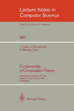 Fundamentals of Computation Theory