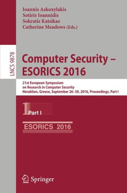Computer Security - ESORICS 2016
