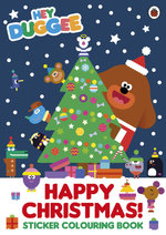 Hey Duggee Happy Christmas! Sticker Colouring Book