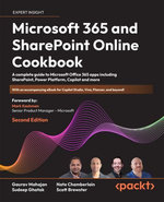 Microsoft 365 and SharePoint Online Cookbook