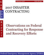 2017 DISASTER CONTRACTING